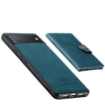 thumbnail image 5 of Elehold PU Leather Wallet Case Compatible with Google Pixel 7 6.3 inch Ultra Slim Leather and Soft TPU Support Wireless Charging Shockproof Kickstandwith Detachable Crad/Cash Slot Case,Blue, 5 of 15