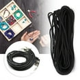 thumbnail image 2 of Jewelry Diy Rope Bracelet Making Accessory Diy Cord Accessory Diy Tool Necklace Making Accessory 3mm Jewelry DIY Rope PU Leather Soft Bracelet Necklace Making Cord Accessory, 2 of 8