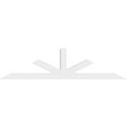 thumbnail image 2 of 84"W x 21"H x 2"D x 4"F, 6/12 Pitch, Saratoga Architectural Grade PVC Gable Bracket, 2 of 8