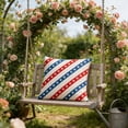 thumbnail image 4 of SLYNSHome Patriotic Throw Pillow Covers 18 x 18 Inch,250th Anniversary Pillow Case 4th of July Decorations for Sofa Couch Independence Day, 4 of 7