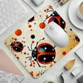 thumbnail image 2 of Ladybird Square 8.3x9.8 Inch Non-Slip Rubber Bottom Printed Mouse Pad, Gaming Mousepad for Office and Gaming, 2 of 6