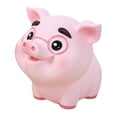 thumbnail image 3 of Hucha de Cerdo Estatua de Cerdo Hucha Botellas pequeñas, Novedad, Olla de Ahorro, Contenedor de Dinero Caja de Ahorro de Dinero para Bar Café Escritor Ojos abiertos, 3 of 9