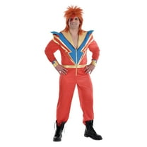 Amscan Glam Rock Jumpsuit Adult Costume | Plus Size XXL Male