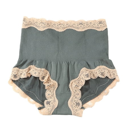 

VerPetridure Women s Bikini Brief Underwear Thongs for Women Panties Ladies Sexy Lace Graphene High-waisted Abdomen And Hips Comfortable Panties