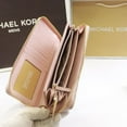 thumbnail image 3 of Michael Kors Jet Set Large Continental Wallet Wristlet MK Vanilla Pink Blush, 3 of 12