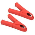 thumbnail image 3 of Crocodilian 2 Pcs Insulated Clip 100mm All Copper Battery Electrical Test Insulation Clip Spring Clip Alligator Clip, 3 of 7