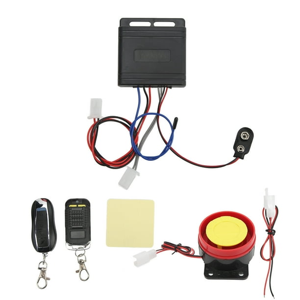 Alarma de seguridad para motocicletas, sistema de alarma para motocicletas, alarma antirrobo para motocicletas, uso conveniente