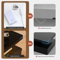 thumbnail image 3 of Spurgehom Contemporary Coffee Tables for Living Room, LED Coffee Table with Rounded Corner in 16 Colors, High Gloss 2 Tiers Table with Hidden Power Supply, 3 of 7