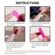 thumbnail image 4 of French Tip False Nails Press On Nails with Pearls Coffin Artificial Nails Full Cover Stick on Nails Manicures Supplyies, 4 of 4