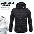 thumbnail image 3 of Chaqueta calefactora USB para hombre, abrigo de moto, esquí, Camping, invierno, 21 áreas, 3 of 4