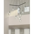 thumbnail image 3 of Sonneman 2977.25C Liquid 9 Light 51" Wide Full Sized Pendant - Black, 3 of 4