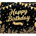 thumbnail image 4 of Yatrandify Decorative Design Happy Birthday Banner Colorful Balloons Celebration Banner for Birthday Party Celebration, 4 of 8