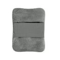 thumbnail image 2 of Stgfyxgs Sand Removal Bag Sand Wipe Off Mitts Skin Friendly Powder Bag Sand Remover for Beach for Camping Essentials Vacation Outdoor Gray 11cmx8cm, 2 of 9