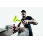 Halder Supercraft HI-VIZ Dead Blow, Non-Rebounding Hammer with Nylon Face Inserts and Steel Housing, 1.18 / 20.64 oz.