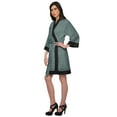 thumbnail image 3 of Moomaya Kimono Sleeve Bathrobes&nbsp;For Women Printed Kimono Cotton Sleepwear Robe, 3 of 6