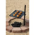 thumbnail image 5 of GameMaker Grill Open Fire Camping Gravity Grill Griddle, Black, 5 of 5