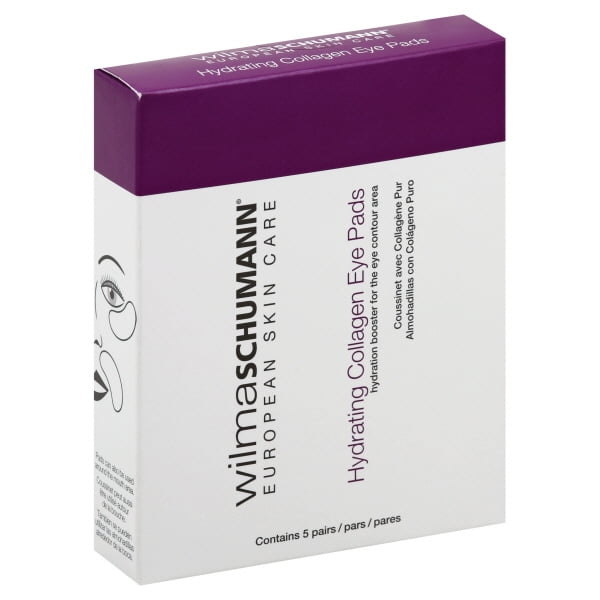 Wilma Schumann Hydrating Collagen  Booster  Eye Pads  (5 Pairs) 1Oz