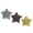 Antique Pewter, variant on Pewter Star Great Job Pin Badge Excellence Award Handmade in USA