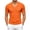 Mens Shirts Orange, variant on Mens Athletic Shirt Big & Tall V-Neck Short Sleeve Mesh Casual Workout T-Shirt Tops Fathers Gift S-5XL