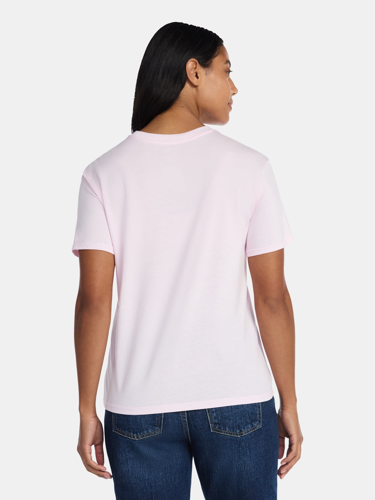 Hello Kitty Women's Graphic Tee with Short Sleeves, Sizes XXS-XXL