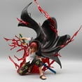 thumbnail image 1 of One Piece Anime Figures Redhead Shanks Squatting Gk Four Emperors Drawing Sword Scene Model Ornaments Boxed Toys Collection Gift, 1 of 4