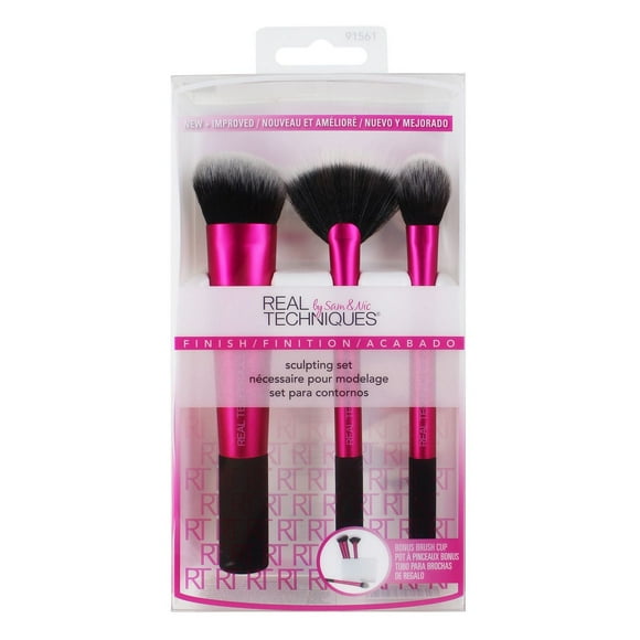 Ens. brosse Real Techniques nécessaire pour modelage Ens. de 3