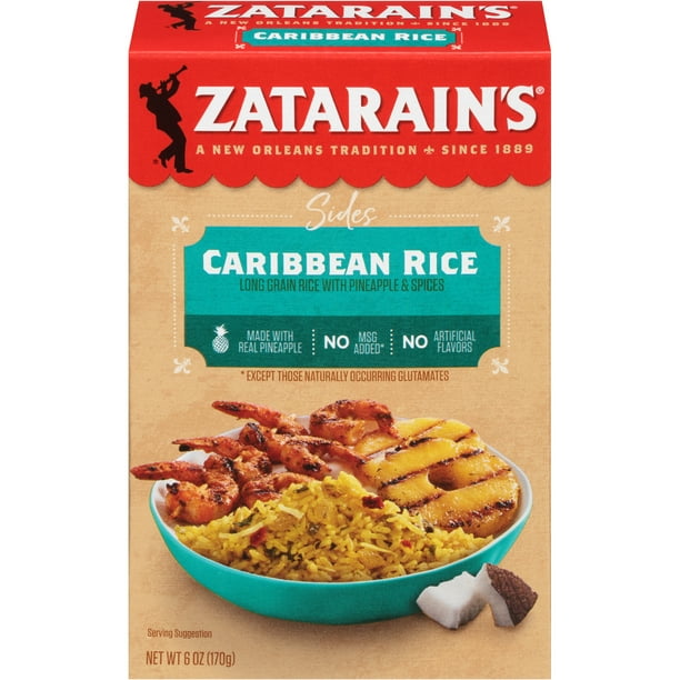 Zatarain's Caribbean Rice Mix, 6 oz