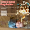 thumbnail image 2 of Keyohome Baby Crib Mobile Toys,Mobile for Crib,Hanging Mobile Arm with Music and Night Light for Baby Nursery Room,Unisex,Gray,20.87" x 22.45", 2 of 7