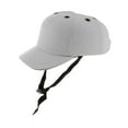 thumbnail image 4 of Protección contra golpes, ropa de trabajo, casco, protección para la cabeza, béisbol para el trabajo gris claro, 4 of 9