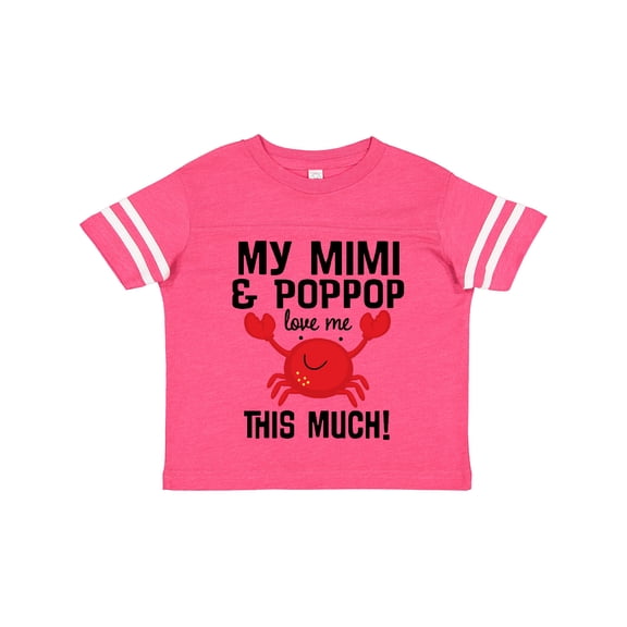 Inktastic Mimi and Poppop Love Me Boys or Girls Toddler T-Shirt