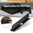 thumbnail image 3 of LIYJTK Black Plastic HDD Hard Drive Slot Cover Door Flap for PS4 Pro Console, 3 of 9