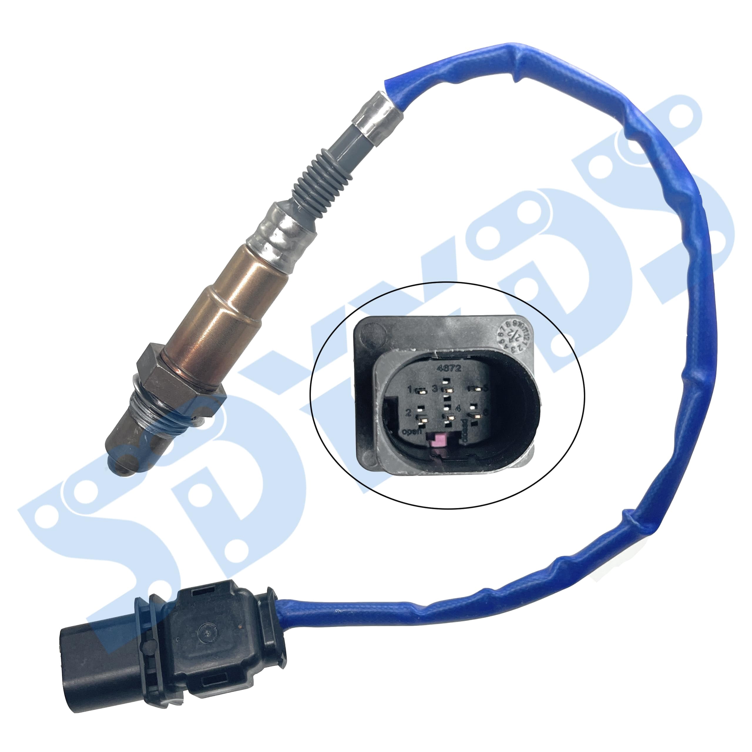 SDYYDS Set (2) Oxygen O2 Sensor For 2012-2018 Ford Focus 2.0L L4 NON TURBO / 2013-2014 FORD FUSION 1.6L L4 Turbocharged Upstream + Downstream 234-5068 234-4575