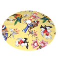 thumbnail image 2 of Kll 48" Christmas Tree Skirt Beautiful Bright Birds And Flowers Xmas Tree Skirts Mat For New Year Xmas Holiday Party Indoor Outdoor Home Decoration, 2 of 9