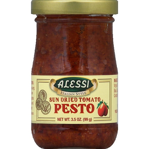 Alessi Sun Dried Tomato Pesto, 3.5 oz, (Pack of 12)