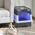 thumbnail image 1 of BKER Cat Litter With Large Foldable Cat Litter With Lid Front Entry And Top Cat Litter Easy To Clean, 1 of 4