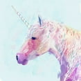thumbnail image 2 of Borges, Victoria 12x12 White Modern Wood Framed Museum Art Print Titled - Mystic Unicorn II, 2 of 4
