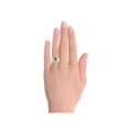 thumbnail image 2 of RYLOS Bagues pour Femmes Bague en Or Jaune 14K Pierre Précieuse Ovale 8X6MM et Diamants Design Classique Juin Alexandrite Bijoux pour Femmes Taille 8, 2 of 7