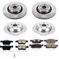 thumbnail image 3 of PowerStop Front and Rear Stock Replacement Brake Pad and Rotor Kit Fits: LINCOLN Select Models KOE7231, 3 of 8