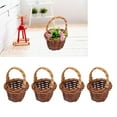 thumbnail image 4 of Mini Cesta De Cocina, Estilo Vitality, Mano De Obra Exquisita, Cesta De Almacenamiento Para Casa De Muñecas, Regalo Para Decoración, Juguetes Para Niños, 4 of 7