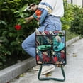 thumbnail image 3 of Cheers US Folding Garden Kneeler Seat Bags Kneeling Pad Garden Tools Bags Gardening Tote Bag Gardeners Bench Kneeling Bag Caddy Bags Gardeners Storage Bag Tote Organizer Yard Tool, 3 of 7