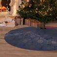 thumbnail image 6 of Rateoe Sunflowers Print Christmas Tree Skirt 48" for Xmas Holiday New Year Party Circle Tree Mat Ornaments Decoration, 6 of 7