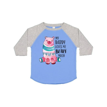 

Inktastic My Daddy Loves Me Beary Much with Cute Bear Gift Toddler Boy or Toddler Girl T-Shirt
