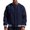 Blue, variant on Men's All Wool Bomber Style Letterman Baseball Knit Rib Varsity Jacket Navy M
