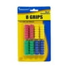 Ribbed Pencil / Pen Finger Grips - Asst Colors Case Pack 48