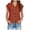 Orange, variante sur Ymyiu Blouses pour Femmes Tendance Chemises Décontractées à Boutons pour Femmes Blouses à Manches Courtes Hauts d'Été Unis Taille P(Orange, P)