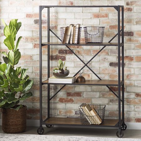 Wholesale Interiors Baxton Studio 63'' Etagere Bookcase - Walmart.com