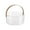 10.5 X 21cm, variant on Wovilon Clear Ice Bucket with Leather Handle, Plastic Bucket Champagne Wine Bucket Tub Beverage Beer Chiller Bucket for Party Candy Fruit Snacks Container Wedding Buffet Supplies Bottle Ice Bucket