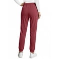 thumbnail image 4 of MOSHU 3 Pack Sweatpants for Women Athletic Joggers with Pockets Elastic Waist Lightweight Sweatpants Casual Soft Pants, 4 of 8