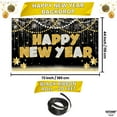 thumbnail image 2 of KatchOn, Large Happy New Year Banner - 72x44 Inch | New Years Decorations 2026 | Happy New Years Backdrop for  Decorations | NYE Decorations 2026, NYE Party Supplies 2026, 2 of 5