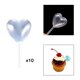 thumbnail image 5 of 6x10 Unids/set Pipetas De Plástico Para Cupcakes Para Decoración De Fiesta De Fresas Corazón 6 piezas, 5 of 8